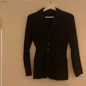 Black blazer with pockets